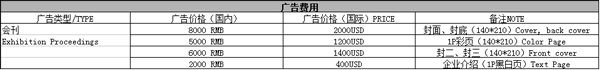 2016第七届中国西部电采暖及电热技术与设备展览会广告费用