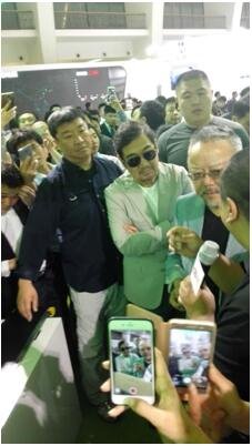 “首都网络安全日”部委领导莅临360手机卫士展台