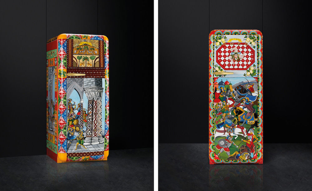 展出奢靡华丽的冰箱 D&amp;G 跨界做展览 (图1)